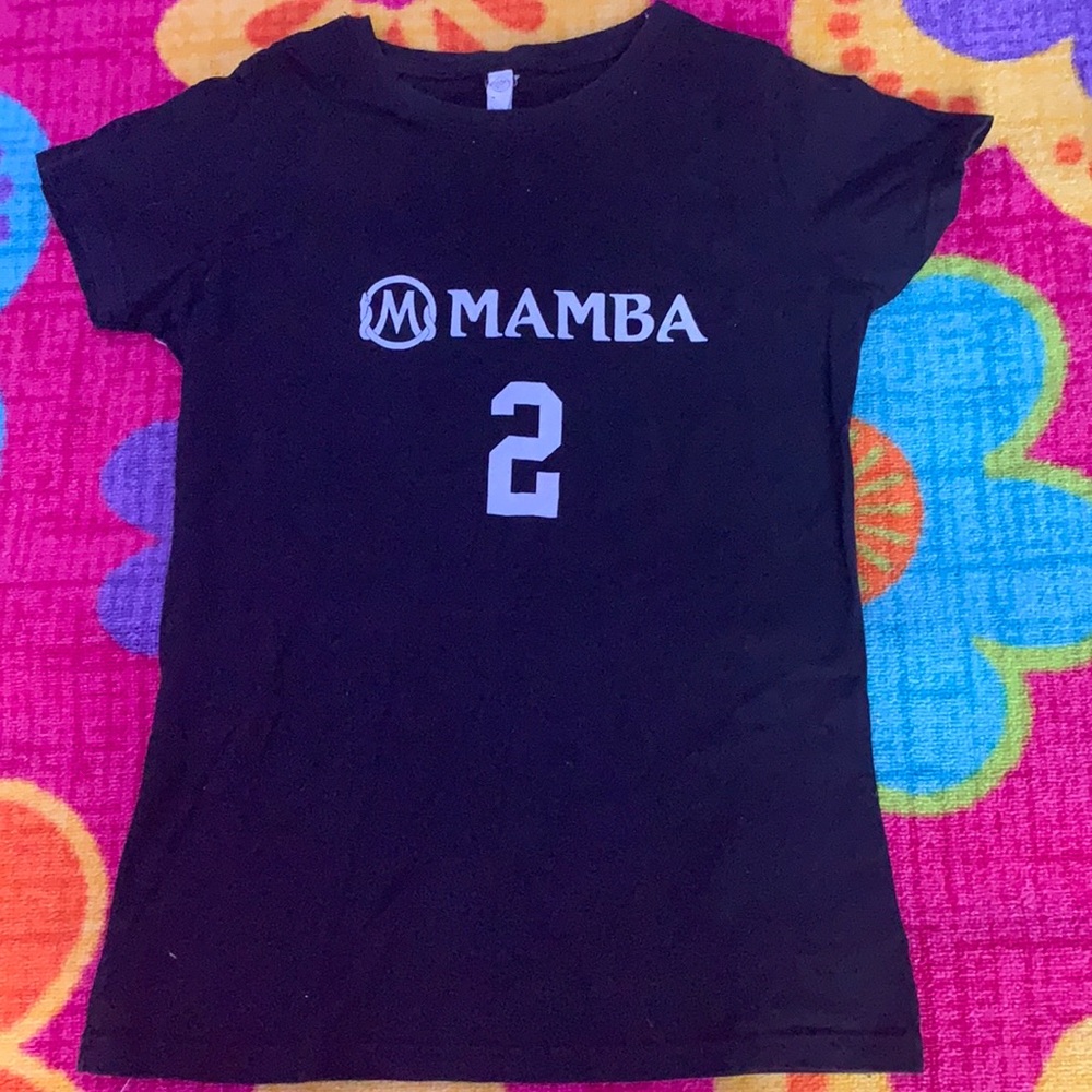 Mamba black t-shirt women